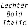 Thumbnail Lechter BoldItalic Thumbnail Lechter BoldItalic
