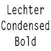 Thumbnail LechterCondensed Bold Thumbnail LechterCondensed Bold