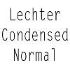 Thumbnail LechterCondensed Normal Thumbnail LechterCondensed Normal
