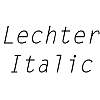 Thumbnail Lechter Italic Thumbnail Lechter Italic