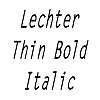 Thumbnail LechterThin BoldItalic Thumbnail LechterThin BoldItalic