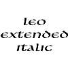 Thumbnail LeoExtended Italic