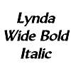 Thumbnail LyndaWide BoldItalic
