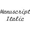 Thumbnail Manuscript Italic