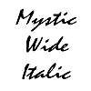 Thumbnail MysticWide Italic Thumbnail MysticWide Italic