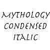 Thumbnail MythologyCondensed Italic