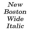 Thumbnail NewBostonWide Italic