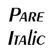 Thumbnail Pare Italic