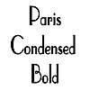 Thumbnail ParisCondensed  Bold