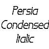 Thumbnail PersiaCondensed Italic