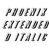 Thumbnail PhoenixExtendedD Italic Thumbnail PhoenixExtendedD Italic