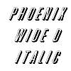 Thumbnail PhoenixWideD Italic Thumbnail PhoenixWideD Italic