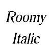 Thumbnail Roomy Italic Thumbnail Roomy Italic