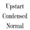Thumbnail UpstartCondensed Normal