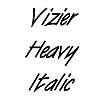 Thumbnail VizierHeavy Italic