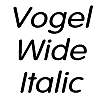 Thumbnail VogelWide Italic Thumbnail VogelWide Italic