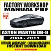 Thumbnail Aston Martin Db9 2004-2011 Service Repair Manual