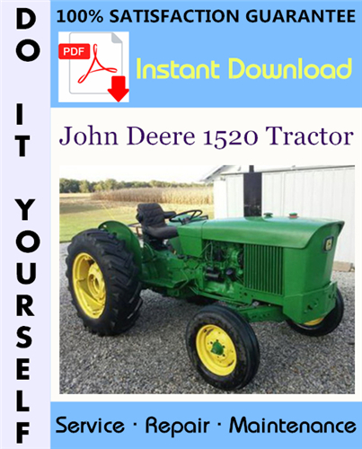 Thumbnail John Deere 1520 Tractor Technical Manual ☆ Thumbnail John Deere 1520 Tractor Technical Manual ☆