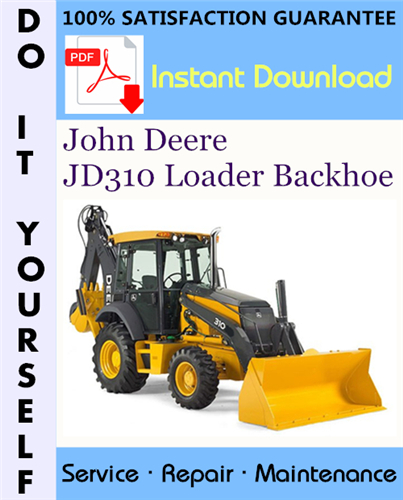 Thumbnail John Deere JD310 Loader Backhoe Technical Manual ☆