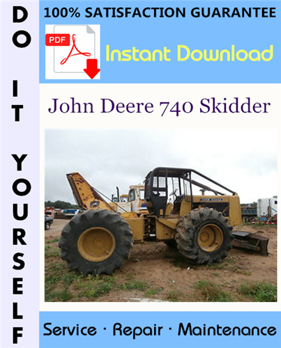 Thumbnail John Deere 740 Skidder Technical Manual ☆ Thumbnail John Deere 740 Skidder Technical Manual ☆