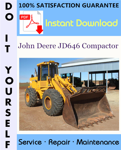 Thumbnail John Deere JD646 Compactor Technical Manual ☆ Thumbnail John Deere JD646 Compactor Technical Manual ☆