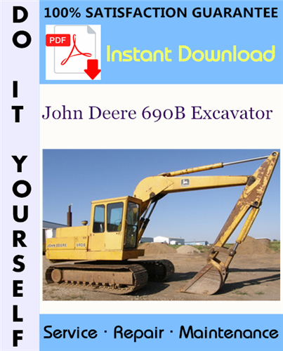 Thumbnail John Deere 690B Excavator Technical Manual ☆