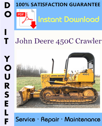 Thumbnail John Deere 450C Crawler Technical Manual ☆