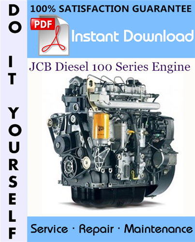 Thumbnail JCB Diesel 100 Series Engine Service Repair Workshop Manual ☆