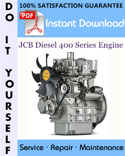 Thumbnail JCB Diesel 400 Series Engine Service Repair Workshop Manual ☆