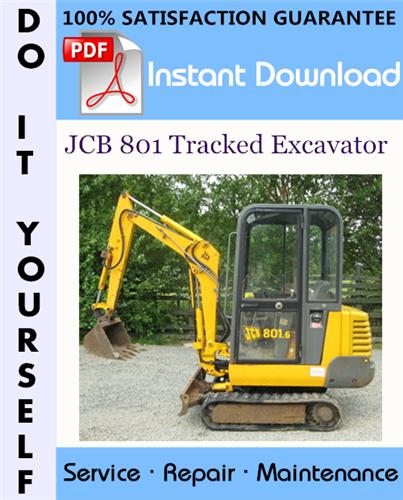 Thumbnail JCB 801 Tracked Excavator Service Repair Workshop Manual ☆ Thumbnail JCB 801 Tracked Excavator Service Repair Workshop Manual ☆
