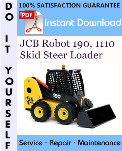 Thumbnail JCB Robot 190, 1110 Skid Steer Loader Service Repair Workshop Manual ☆ Thumbnail JCB Robot 190, 1110 Skid Steer Loader Service Repair Workshop Manual ☆