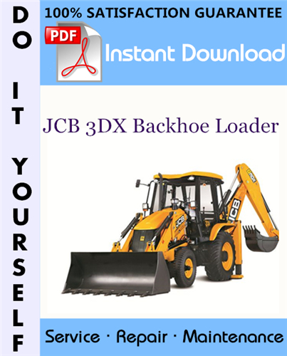Thumbnail JCB 3DX Backhoe Loader Service Repair Workshop Manual ☆ Thumbnail JCB 3DX Backhoe Loader Service Repair Workshop Manual ☆