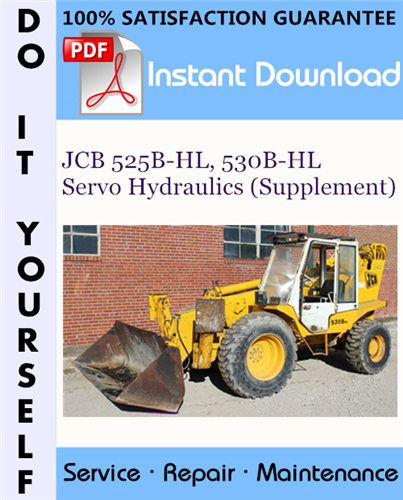 Thumbnail JCB 525B-HL, 530B-HL Servo Hydraulics Service Manual Supplement ☆ Thumbnail JCB 525B-HL, 530B-HL Servo Hydraulics Service Manual Supplement ☆