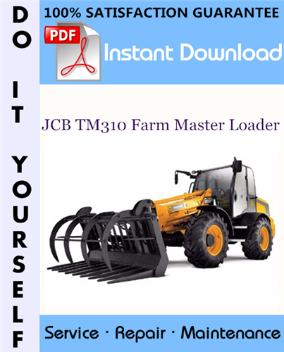 Thumbnail JCB TM310 Farm Master Loader Service Repair Workshop Manual ☆