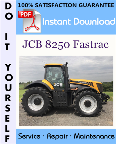 Thumbnail JCB 8250 Fastrac Service Repair Workshop Manual ☆