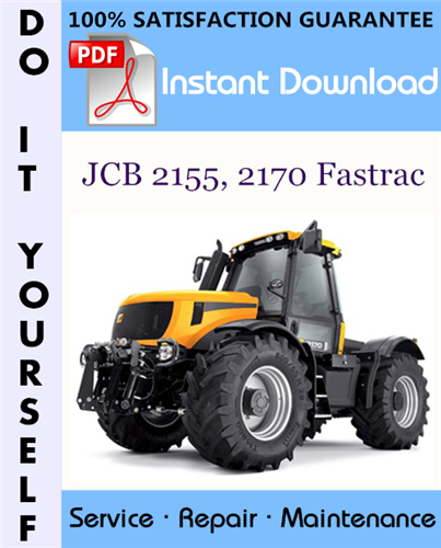 Thumbnail JCB 2155, 2170 Fastrac Service Repair Workshop Manual ☆