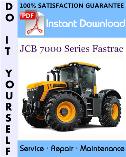 Thumbnail JCB 7000 Series Fastrac Service Repair Workshop Manual ☆