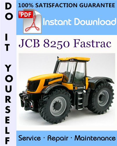 Thumbnail JCB 8250 Fastrac Service Repair Workshop Manual ☆