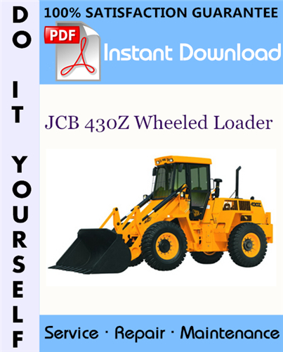 Thumbnail JCB 430Z Wheeled Loader Service Repair Workshop Manual ☆