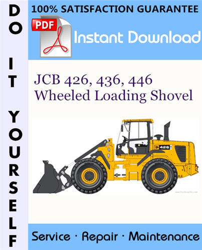 Thumbnail JCB 426, 436, 446 Wheeled Loading Shovel Service Repair Workshop Manual ☆