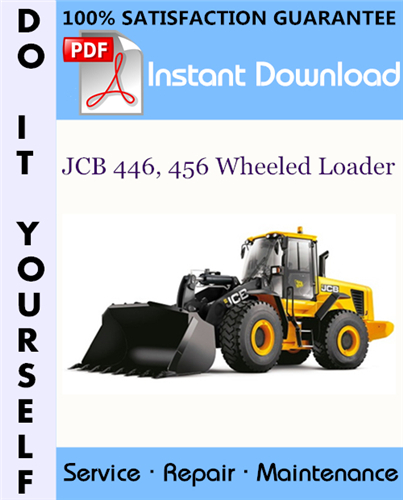 Thumbnail JCB 446, 456 Wheeled Loader Service Repair Workshop Manual ☆