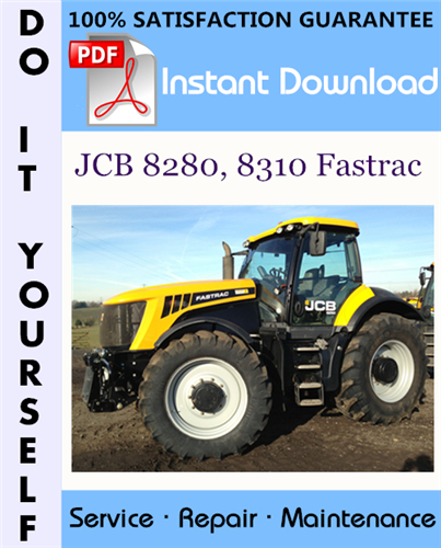 Thumbnail JCB 8280, 8310 Fastrac Service Repair Workshop Manual ☆