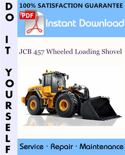 Thumbnail JCB 457 Wheeled Loading Shovel Service Repair Workshop Manual ☆