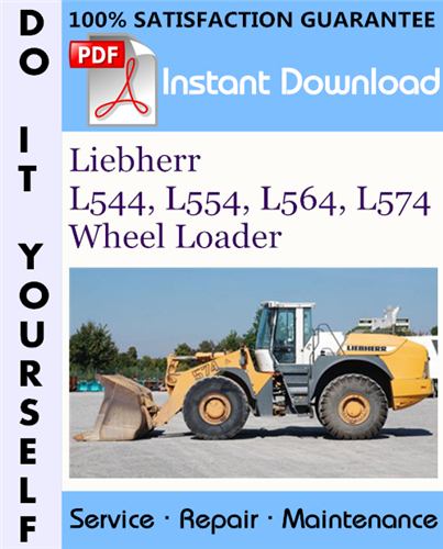 Thumbnail Liebherr L544, L554, L564, L574 Wheel Loader Service Repair Workshop Manual ☆