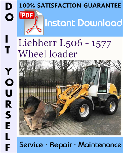 Thumbnail Liebherr L506 - 1577 Wheel loader Service Repair Workshop Manual ☆