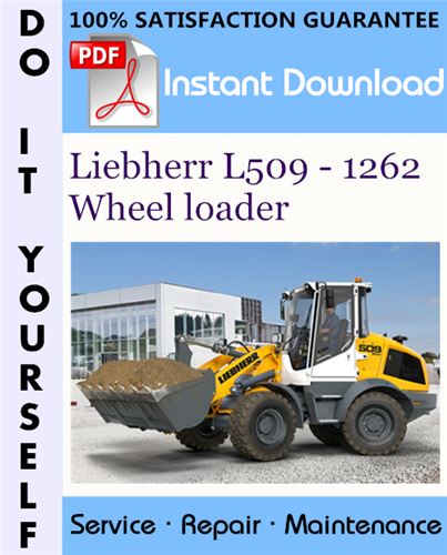 Thumbnail Liebherr L509 - 1262 Wheel loader Service Repair Workshop Manual ☆