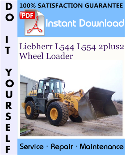 Thumbnail Liebherr L544 L554 2plus2 Wheel Loader Service Repair Workshop Manual ☆