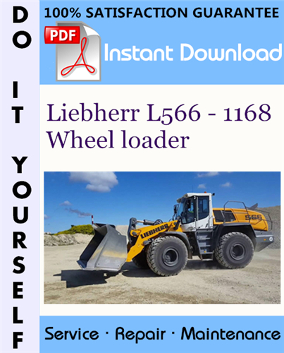 Thumbnail Liebherr L566 - 1168 Wheel loader Service Repair Workshop Manual ☆