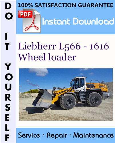 Thumbnail Liebherr L566 - 1616 Wheel loader Service Repair Workshop Manual ☆