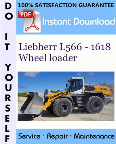 Thumbnail Liebherr L566 - 1618 Wheel loader Service Repair Workshop Manual ☆